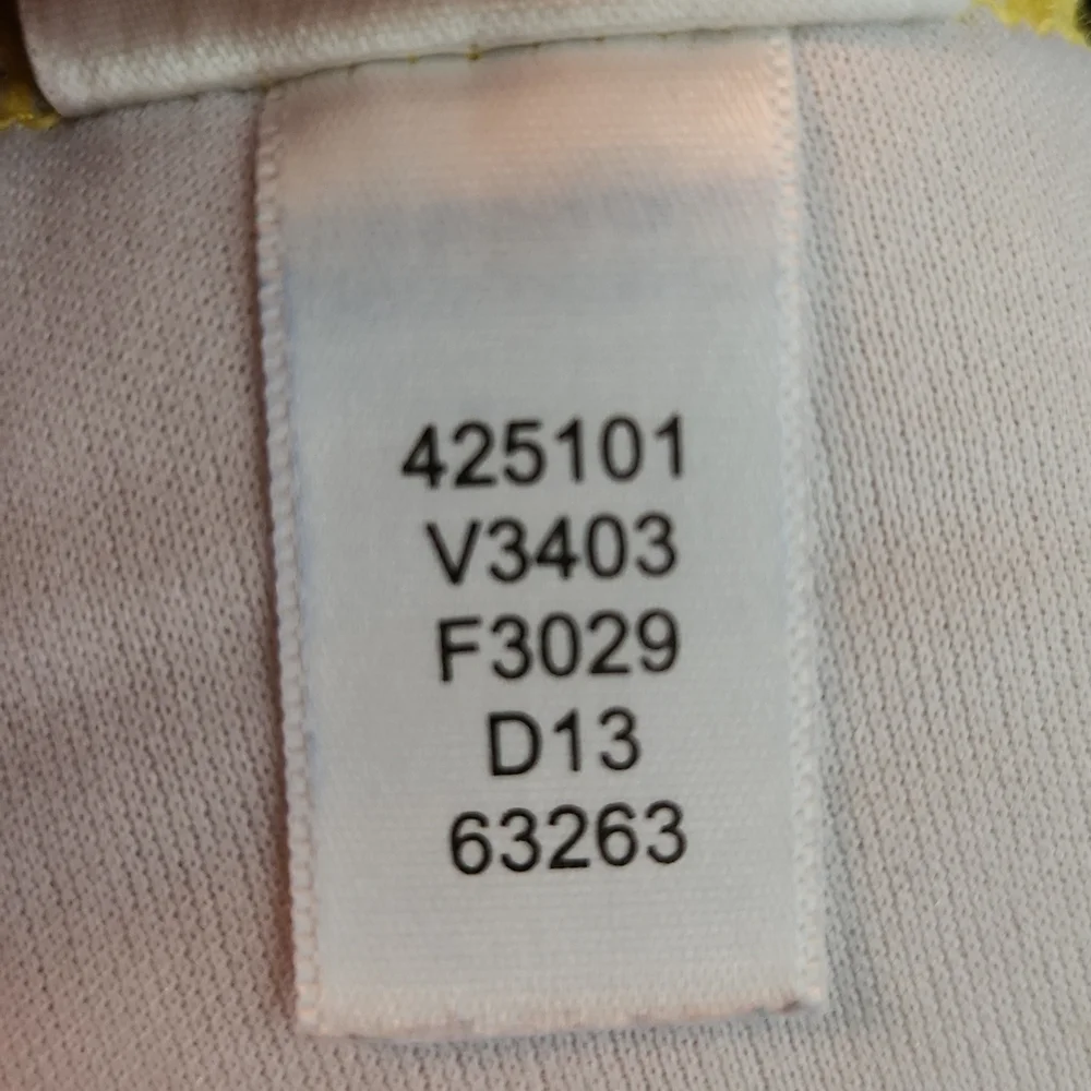 Land's End woman's size 4, yellow polka dot bikini - Picture 7 of 7